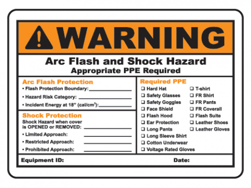 arc-flash-label
